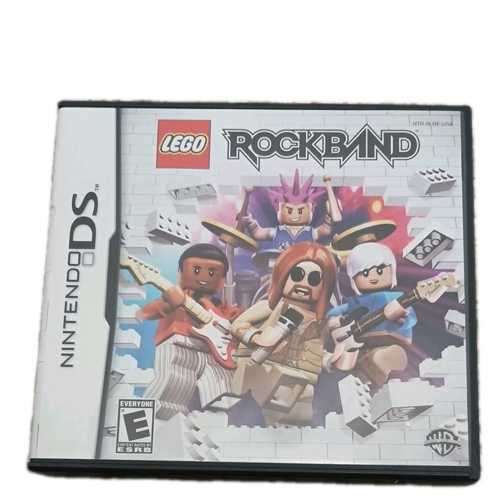 LEGO Rock Band Nintendo DS 2009 CASE ONLY NO GAME Includes Manual NTR-BLRE-USA